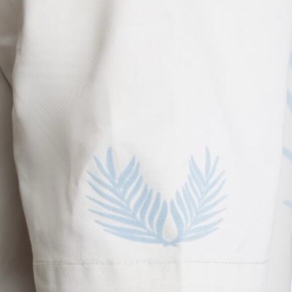 🌴 The Grindhouse‎ Denim Co. Beaulieu Sur-Mer Embroidered Shirt 2XL XXL Men’s - Picture 6 of 16